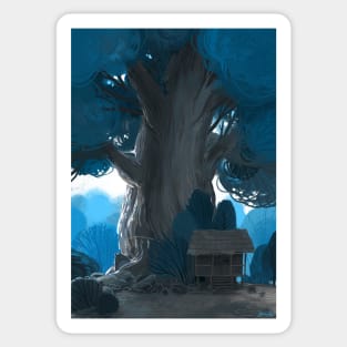 Ancient tree Sticker